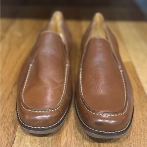 Sandro Moscolini Men's Brown Leather Loafers - Sz 12